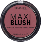 Róż do policzków Rimmel London Maxi Blush Powder Blush 005 Rendez Vouz 9 g (3614226985873) - obraz 1