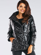 Куртка демісезонна коротка жіноча Awama A384 212921 L-XL Black (5902360551817) - зображення 4