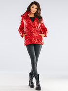 Куртка демісезонна коротка жіноча Awama A384 212922 L-XL Red (5902360551831) - зображення 4