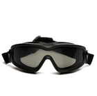 Очки тактические баллистическая маска Pyramex V2G-Plus XP Anti-Fog черный - изображение 4
