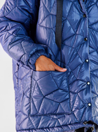 Куртка демісезонна з капюшоном жіноча Awama A536 1220769 One Size Navy Blue (5902360565982) - зображення 5