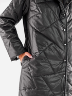 Куртка демісезонна довга з капюшоном жіноча Awama A542 1220784 L-XL Black (5902360567078) - зображення 6