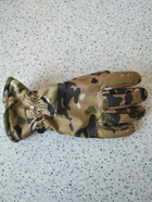 Перчатки тактические теплые с флисовой подкладкой (мультикам) (размер M) - изображение 7