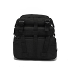 Рюкзак тактический на 45 литров (чёрный) - изображение 5