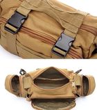Универсальная тактическая сумка сухарка (койот) - изображение 4
