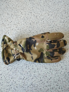 Перчатки тактические теплые с флисовой подкладкой (мультикам) (размер XL) - изображение 7