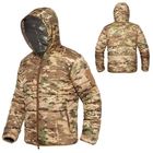 Мужская Куртка на подкладке Omni-Heat мультикам / Утепленная верхняя одежда размер XL - изображение 1