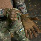 Плотные перчатки Razor с защитными Накладками и антискользящими Вставками камуфляж размер L - изображение 3