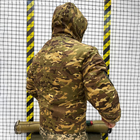 Мужская зимняя Куртка с капюшоном грета на флисе / Бушлат мультикам размер 2XL - изображение 3