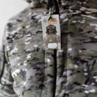 Мужская Флисовая Куртка с капюшоном и липучками под шевроны мультикам размер M - изображение 5