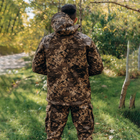 Утеплений чоловічий Костюм SoftShell на флісі / Комплект Куртка з капюшоном + Штани піксель розмір L - зображення 6