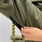 Чоловічий демісезонний Костюм Куртка + Штани / Польова форма Softshell із системою Вентиляції олива розмір XL - зображення 5