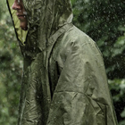 Водонепроницаемый дождевик (пончо) Eagle CS-YY02 Green с капюшоном и карманом - изображение 8