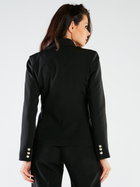 Піджак подовжений жіночий Awama A441 1185460 XL Black (5902360557611) - зображення 2