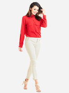 Сорочка жіноча Awama A260 106702 S Червона (5902360535688) - зображення 5