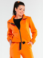 Bluza damska rozpinana streetwear z kapturem Infinite You M246 1104131 L-XL Pomarańczowa (5902360554696) - obraz 1
