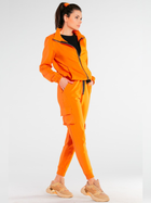 Bluza damska rozpinana streetwear z kapturem Infinite You M246 1104131 L-XL Pomarańczowa (5902360554696) - obraz 5