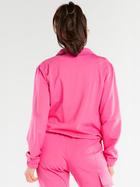 Bluza damska rozpinana streetwear z kapturem Infinite You M246 1104165 L-XL Fuksja (5902360554658) - obraz 2