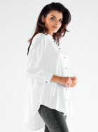 Сорочка жіноча Awama A525 1220732 L-XL Біла (5902360562943) - зображення 2