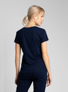 Піжамна футболка LaLupa LA014 381184 XL Navy Blue (5903887607216) - зображення 2