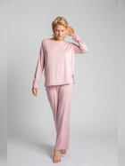 Piżama z długim rękawem LaLupa LA029 381256 L-XL Różowa (5903887610735) - obraz 3