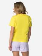 Піжамна футболка LaLupa LA109 1223040 2XL Yellow (5903887675697) - зображення 2