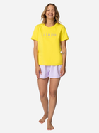 Піжамна футболка LaLupa LA109 1223040 2XL Yellow (5903887675697) - зображення 4