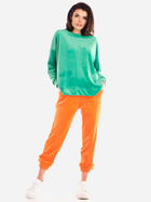Spodnie dresowe damskie Awama A411 1132542 XL Pomarańczowe (5902360553170) - obraz 5