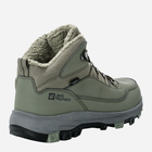 Zimowe buty trekkingowe męskie niskie Jack Wolfskin Everquest Texapore Mid M 4053611-4550 42.5 (8.5UK) 26.3 cm Oliwkowe (4064993836561) - obraz 4
