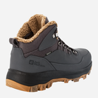 Zimowe buty trekkingowe męskie niskie Jack Wolfskin Everquest Texapore Mid M 4053611-6326 40 (6.5UK) 24.6 cm Ciemnoszare (4064993582420) - obraz 4