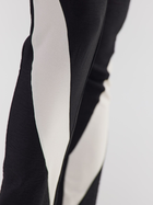 Spodnie dresowe damskie Awama A496 1419341 S Czarny/Beżowy (5902360568174) - obraz 9