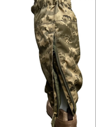 Статутні тактичні зимові військові штани на шерстипоні піксель ММ-14, ШВВЗ з утеплювачем 50/3 - зображення 8