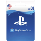 PSN 50 USD | Playstation Network USA (ключ активації)