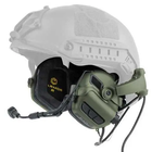 Тактические наушники EARMOR M32H+ с микрофоном для шлема FAST - изображение 4