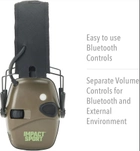 Тактичні навушники Impact Sport з чохлом, для шолома FAST - зображення 5