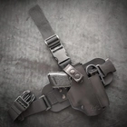 Кобура для Glock 19 набедренная чёрная (GL19004) - изображение 2
