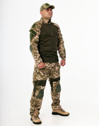 Военная тактическая форма Пиксель с наколенниками, летняя военная форма ЗСУ рип стоп, летний армейский костюм ВСУ 52 - изображение 1