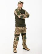Военная тактическая форма Пиксель с наколенниками, летняя военная форма ЗСУ рип стоп, летний армейский костюм ВСУ 52 - изображение 6
