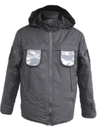 Куртка зимняя тактика мембрана Pancer Protection черная (54) - изображение 2