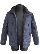 Куртка зимняя тактика мембрана Pancer Protection темно-синяя (50) - изображение 5