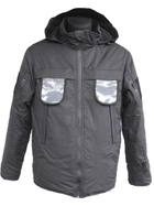 Куртка зимняя тактика мембрана Pancer Protection черная (56) - изображение 2