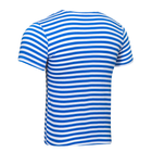 Тельняшка-футболка вязаная (голубая полоса, десантная) 64 - изображение 4