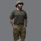 Шорти тактичні Ukrarmor чоловічі з кишенями BDU Shorts I Cordura M Мультикам - зображення 3
