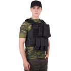 Разгрузочный жилет универсальный на 4 кармана Military Rangers ZK-5516 Цвет: Черный - изображение 1