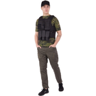 Разгрузочный жилет универсальный на 4 кармана Military Rangers ZK-5516 Цвет: Черный - изображение 3