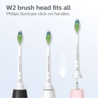 Насадки для електричної зубної щітки Philips Sonicare W2 Optimal White HX6065/10 (5 шт) - зображення 6