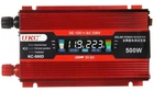 Перетворювач напруги UKC 12В-220В 500W, LCD KC-500D, автомобільний інвертор, автоінвертор з екраном