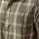 Сорочка тактична 5.11 Tactical Nate Short Sleeve Shirt Titan Grey Plaid M - изображение 5