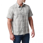Сорочка тактична 5.11 Tactical Nate Short Sleeve Shirt Titan Grey Plaid S - изображение 4