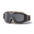 Маска захисна ESS Influx AVS Goggle Terrain Tan єдиний - зображення 1